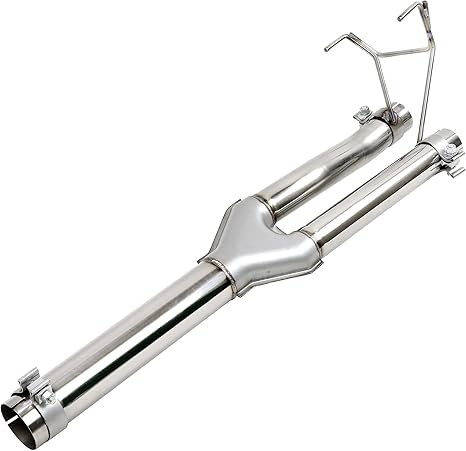 214633 Y-Pipe Muffler 1500 Direct Fit Exhaust Muffler Kit 2009-2018 Dodge Ram 1500 Hemi - Stainless Steel