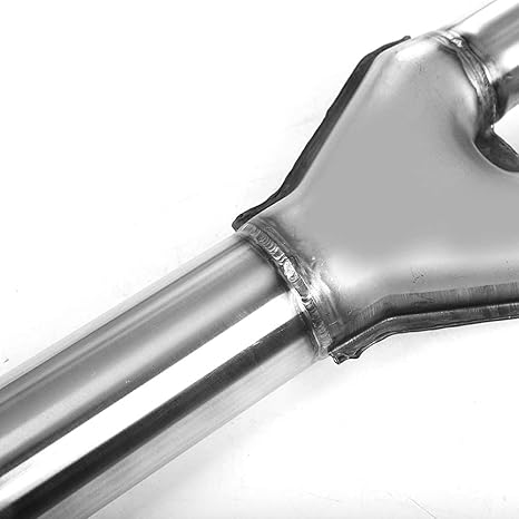 214633 Y-Pipe Muffler 1500 Direct Fit Exhaust Muffler Kit 2009-2018 Dodge Ram 1500 Hemi - Stainless Steel