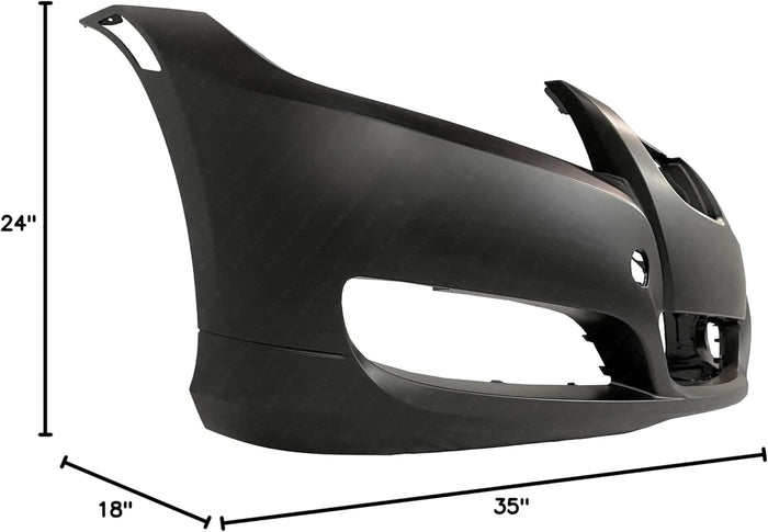 BUMPERS THAT DELIVER - Primered Front Bumper Cover Fascia for 2009-2012 BMW 3 Series Sedan/Wagon 09-12 BM1000212