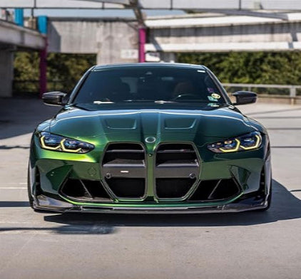 Front Bumper Air Duct Replacement For BMW G80 G82 M3 M4 2021-2024 (Carbon fiber look)