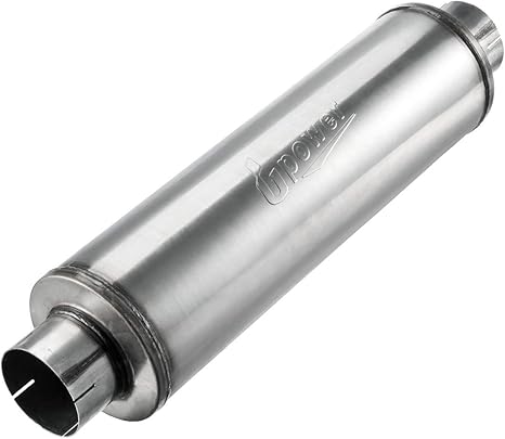 Exhaust Tip 3.5 Inch Inlet 3.5 Inlet 5 Outlet 12 Long Stainless Steel Polished Finish Tailpipe Tip Bolt On Design